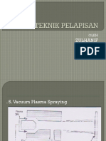 PELAPISAN Dengan Metode SPRAYING HVCF