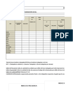 Estadistica de Seguridad Indicadores