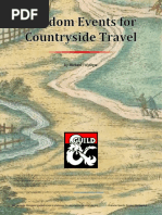 Random Events for Countryside Travel