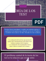 Teoría Clásica de Los Test