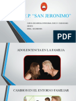 Tema 5 La Adolescencia en La Familia