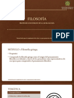 FILOSOFÍA Definición y Ramas Por LUIS ENRIQUE DE LA MORA RANGEL