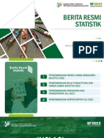 Berita Resmi Statistik 1 September 2022