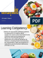 Q2 PPT HEALTH7 Module2 (Healthful Eating Guidelines)