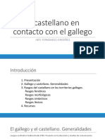 El Castellano en Contacto Con El Gallego - IFO