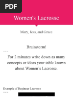 Siop Womens Lacrosse