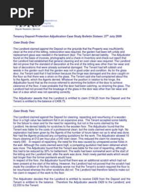 Landlord Tenant Dispute Case Studies
