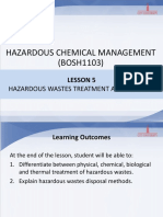 Bosh1103 - 5.0 Hazardous Waste Treatment & Disposal2