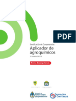 APLICADOR DE AGROQUÍMICO-Diseño Curricular