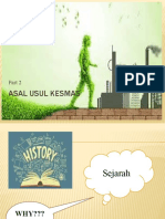 Pertemuan 2 Asal Usul Kesmas