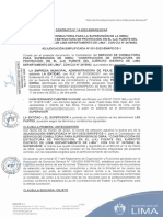 Contrato N°14-2022-EMAPE Supervisión Protección en El Puente El Ejercito