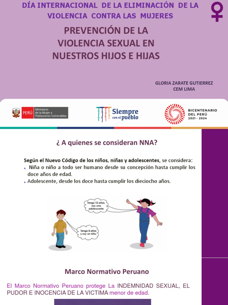Prevención del Abuso Sexual Infantil | PDF | La violencia contra las ...