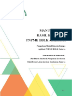 Manual Book Hasil Evaluasi PNPME BBLK Jakarta
