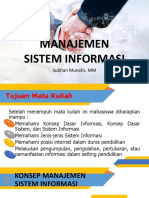 MANAJEMEN SISTEM INFORMASI