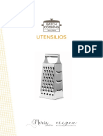 Batch Cooking Utensilios