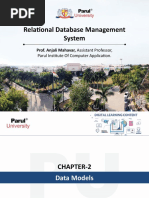 Relational Database Management System: Prof. Anjali Mahavar, Assistant Professor