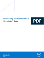 Dell Wd19dcs Dock Administrator Guide en Us
