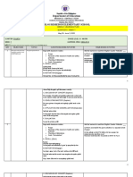 Philippine Elementary School Weekly English Lesson Plan on Irregular Words