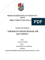 Kertas Kerja Terapi Air