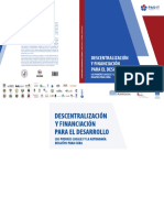 Descentralización y Financiación para El Desarrollo-Cuba 2019 - Libro