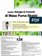 Sehat, Bahagia Dan Produktif DR DR Probosuseno SPPD KGer SE MM