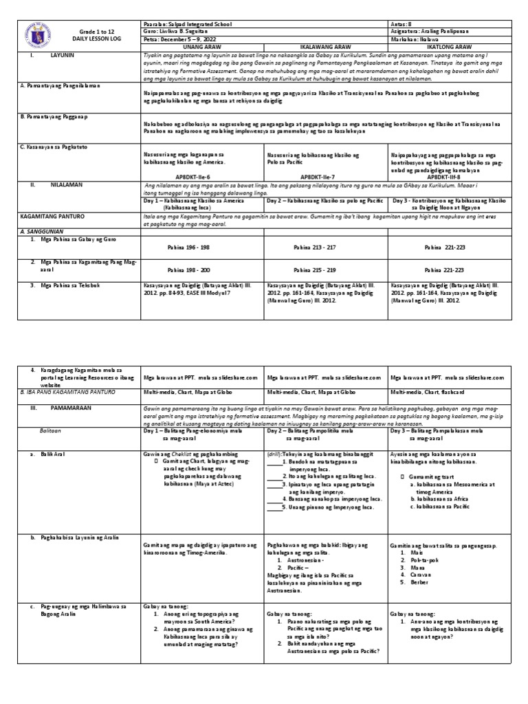 AP8 Week 5 | PDF