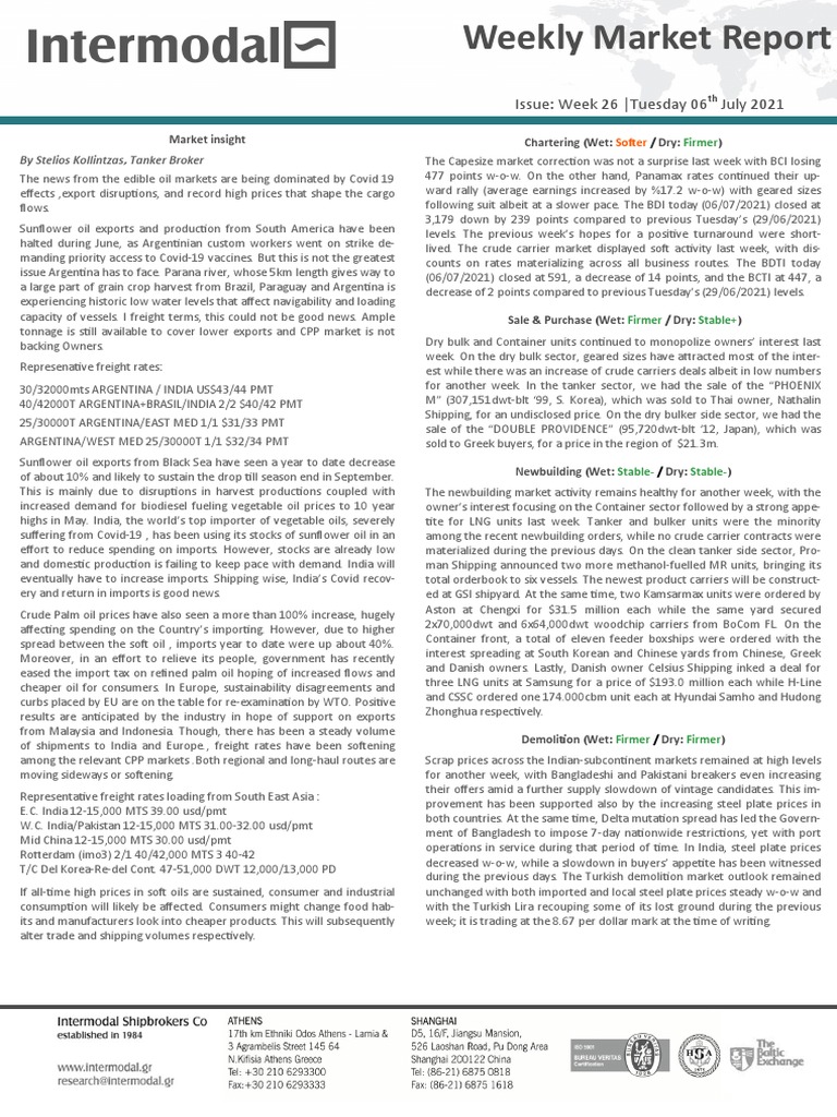 intermodal-report-week-26-2021-pdf-oil-tanker-price-of-oil