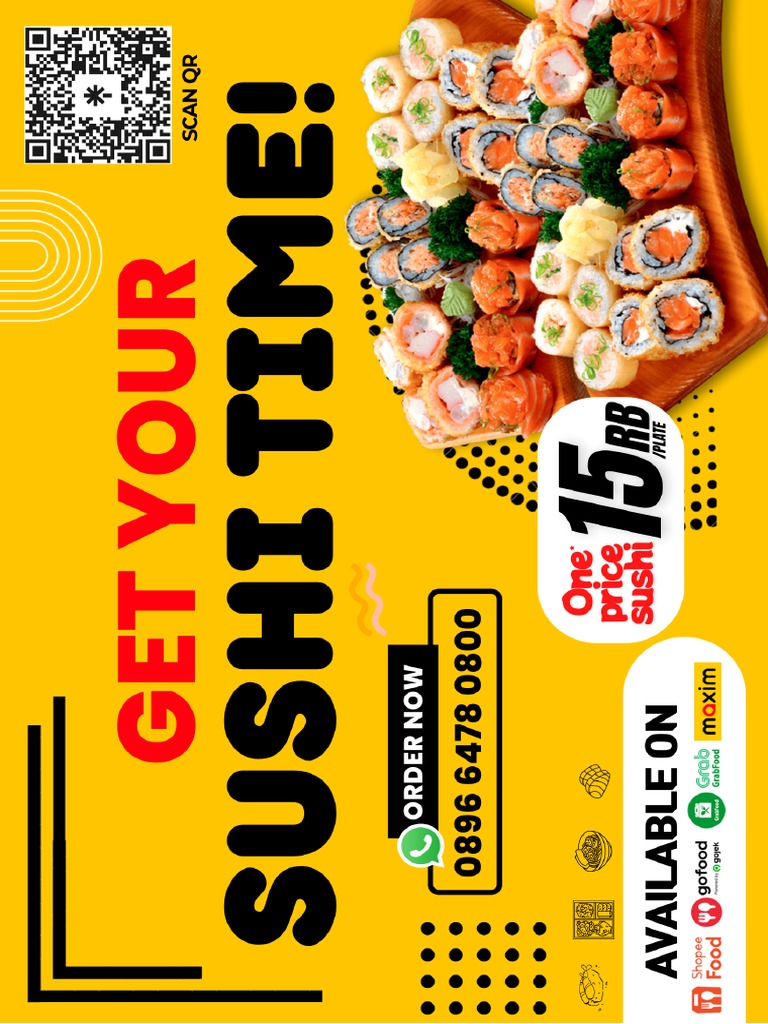 Sushi Time Menu Finish 18 Oktober 2022 Pdf Sushi Japanese Cuisine