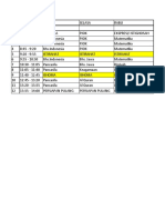 Jadwal Pelajaran Tsamara