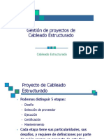 Gestión de Proyectos de Cableado Estructurado