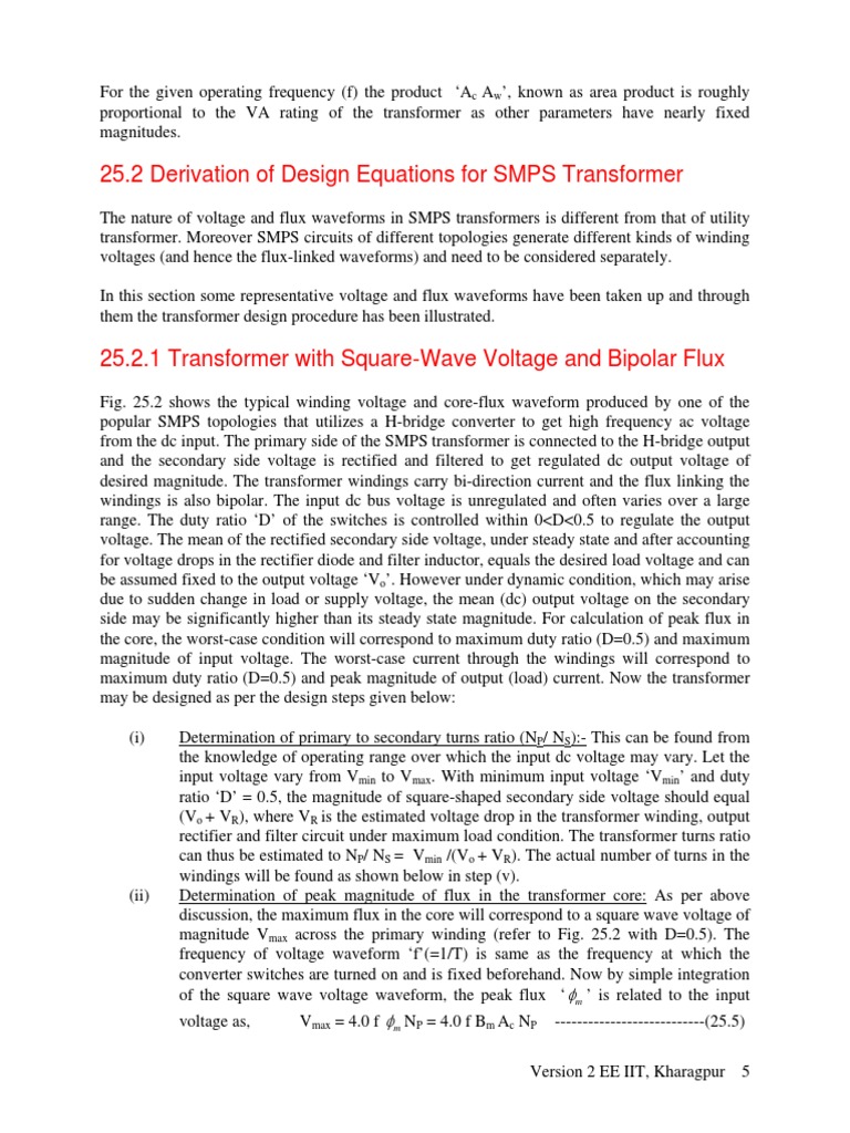 5-l-25-dp-pe-ee-nptel-pdf-transformer-electronic