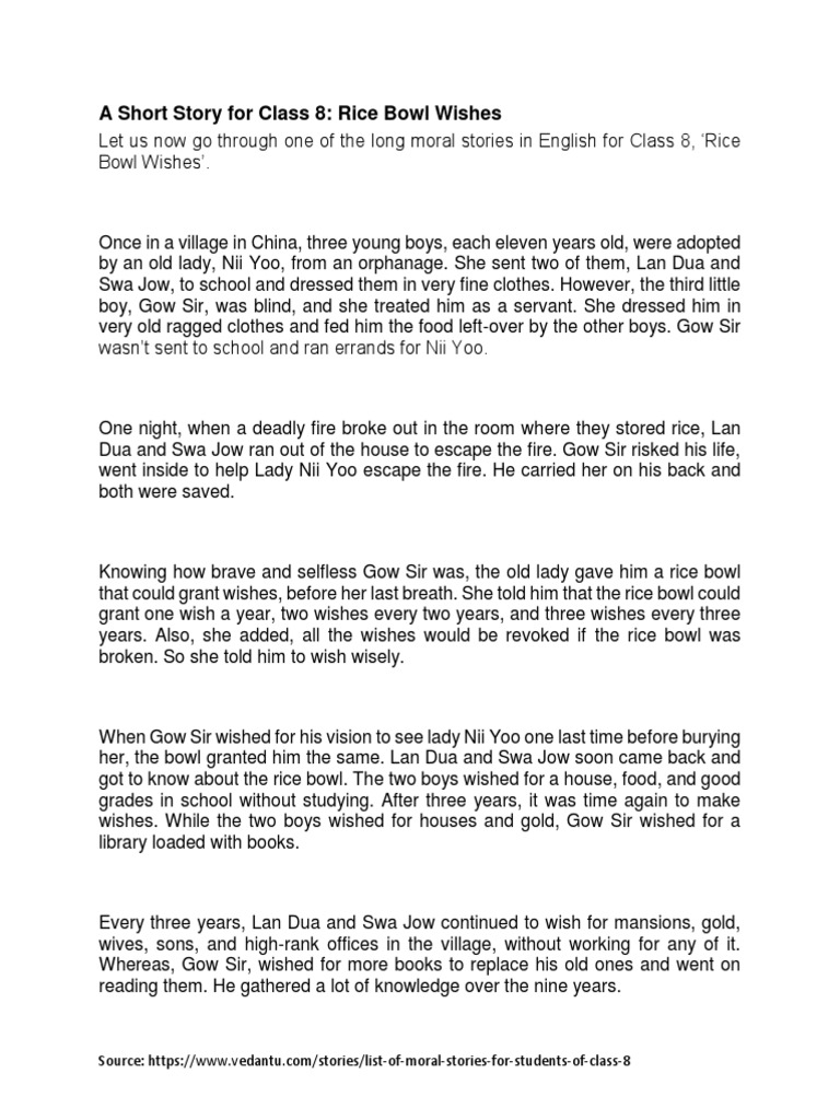 Rice Bowl Wishes PDF