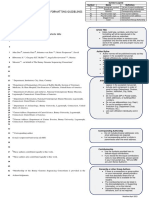 PLOS Affiliations Formatting Guidelines