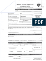 CSD Form