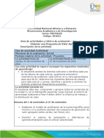 Guía de actividades y rúbrica de evaluación - Unidad 3 - Fase 4 -  Elaborar una propuesta de valor agregado