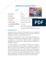 Plan de Trabajo Del Taller de Danzas-1