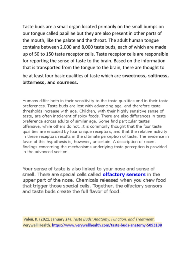 The Surprisingly Complex World Of Taste Buds A Visual Guide - 4lsdi1w