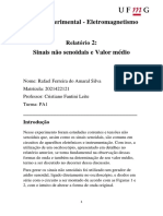 Física Experimental - Experimento 2 - Ondas Não Senoidais e Valor Médio