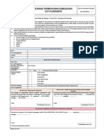 Borang - Permohonan - Kemudahan - Cuti - Kuarantin - PDF HFMD