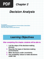 ch2 - Decision Analysis