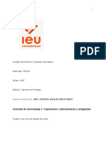 Capacitación, adiestramiento y antigüedad en el derecho laboral