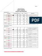 Tabla de Despieces Locales Comerciales