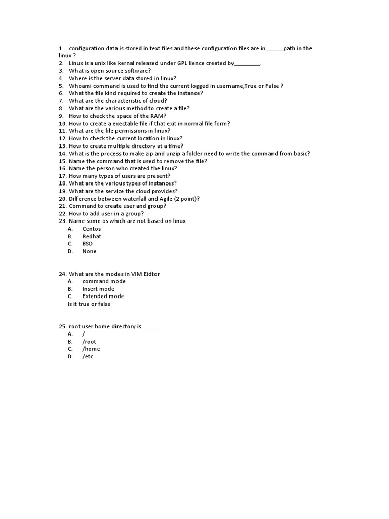 Question Paper Test-1 | PDF