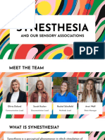 Synesthesia and Our Sensory Associations Presentation