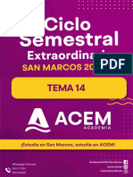 Tema 14 Semestral Extraordinario Acem 2023-II