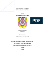 Sila Ketiga Pancasila - Rhadis Steffani Saputri (8020220061) - Kuis Pendidikan Pancasila