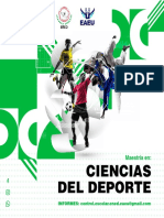 Brochure - Maestría en Ciencias Del Deporte - OFICIAL