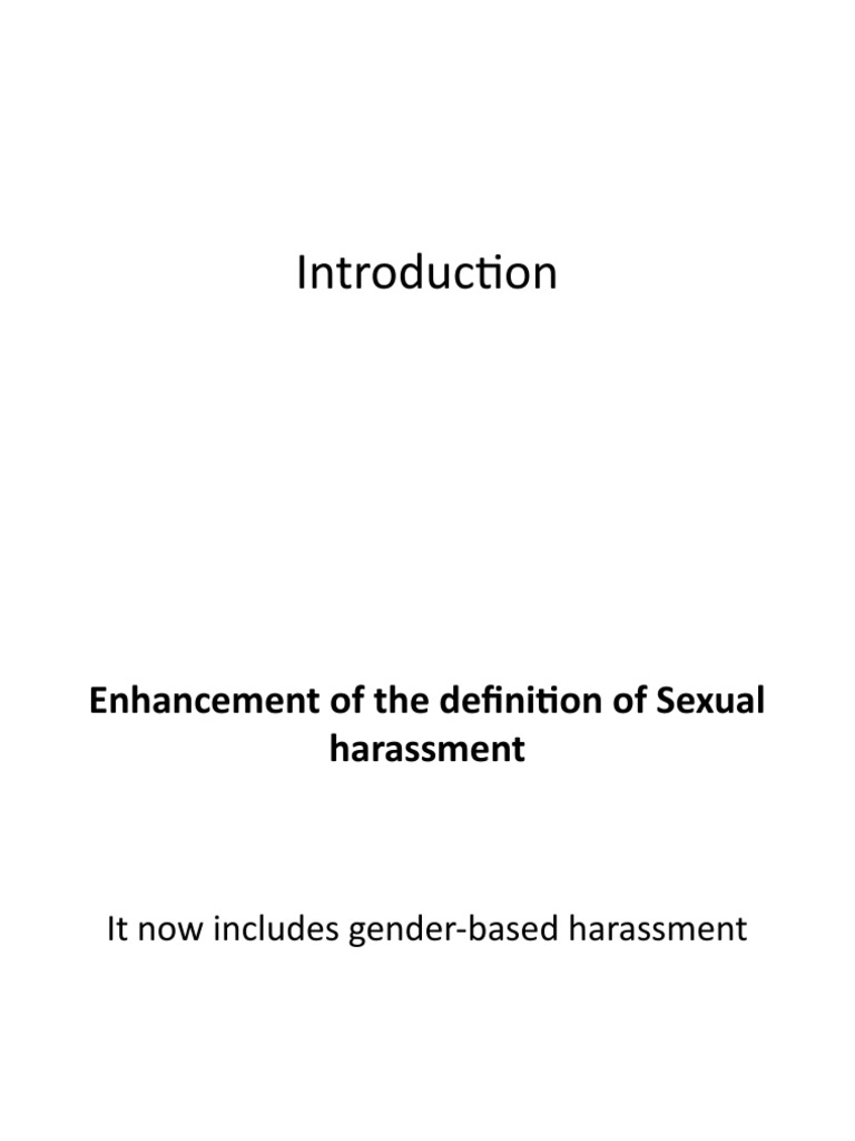 Safe Spaces Act PDF Sexual Harassment Applied Ethics