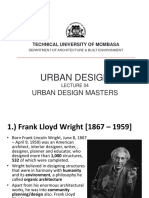 Lecture 4 - Urban Design Masters