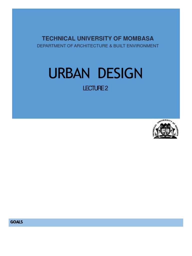 Lecture 2 Urban Design Pdf Urban Design City